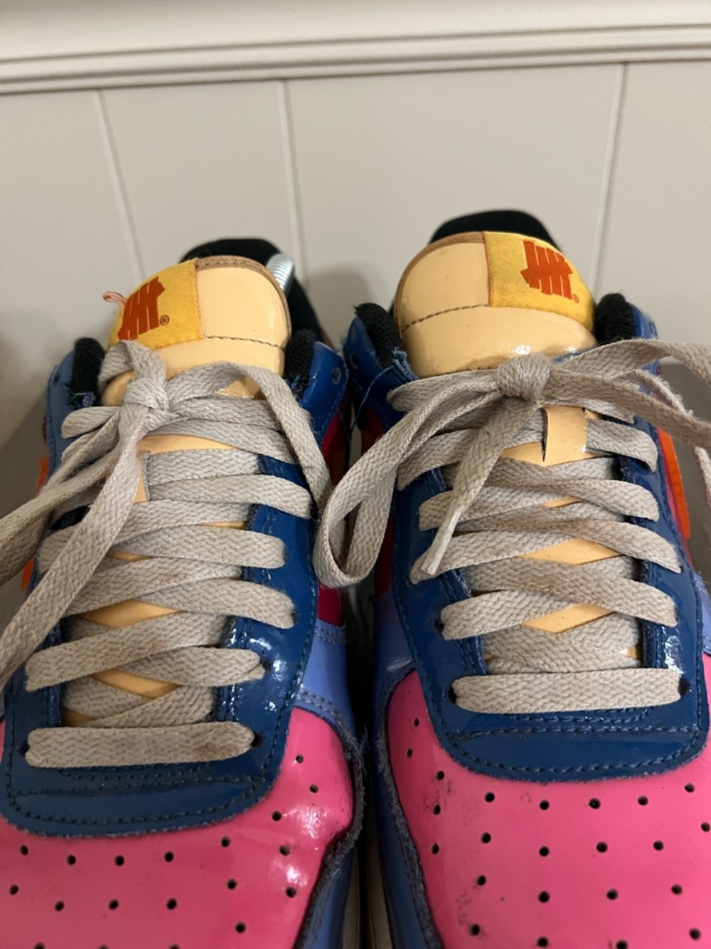 Nike Air Force 1 Low x UNDEFEATED Multi-Color DV5255-400 Size 10 - Picture 4 of 11